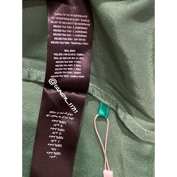 NWT Self Portrait Chiffon Pussybow Midi Dress US6 - Picture 11 of 15